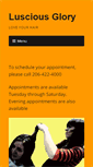 Mobile Screenshot of lusciousglory.com